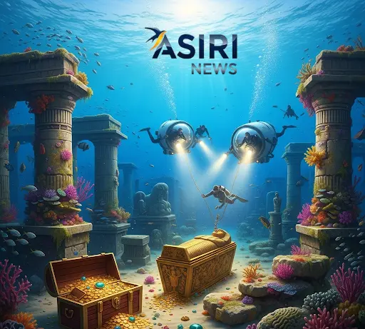 An Underwater City Reveals Its Treasures 2,000-Year-Old Egyptian Artifacts Pulled from the Deep