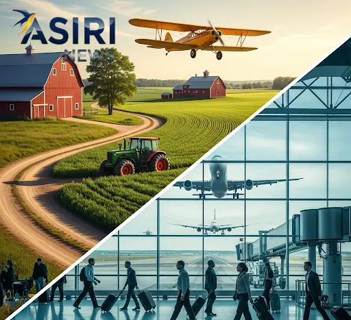 From Farm to Flight: A Tale of Two Travel Trends