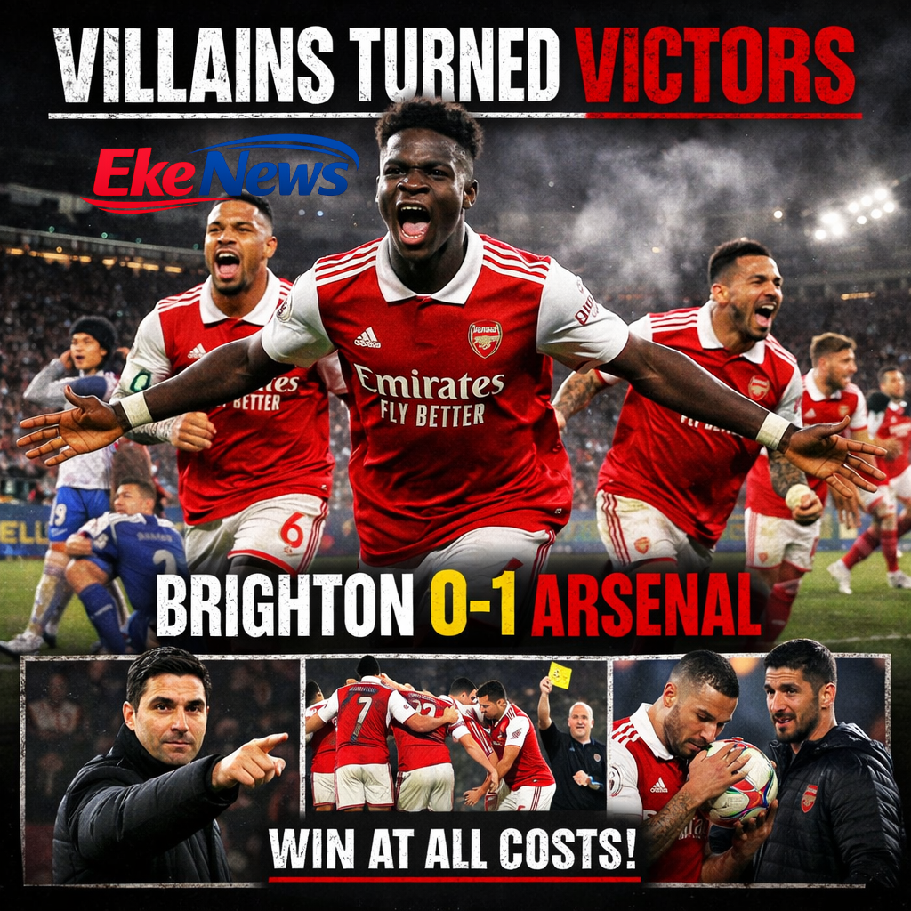 Arsenal Edge Brighton as Bukayo Saka Goal Extends Premier League Lead