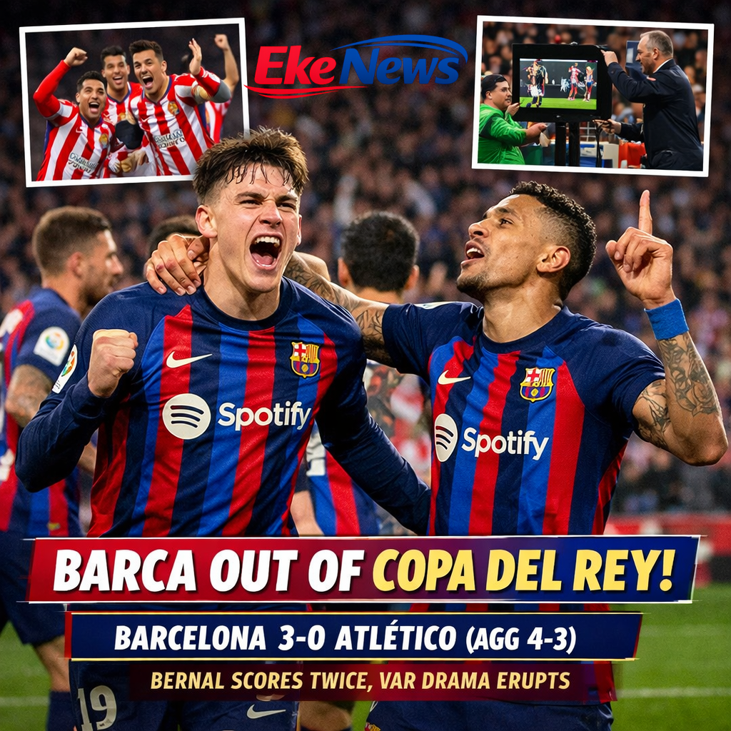 Barcelona Eliminated From Copa del Rey Despite Big Win