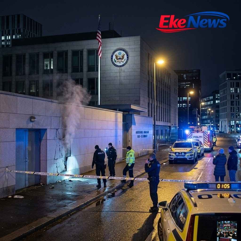 Explosion Rocks US Embassy in Oslo
