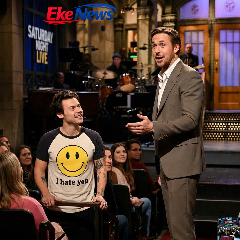 Harry Styles Crashes 'SNL' Monologue