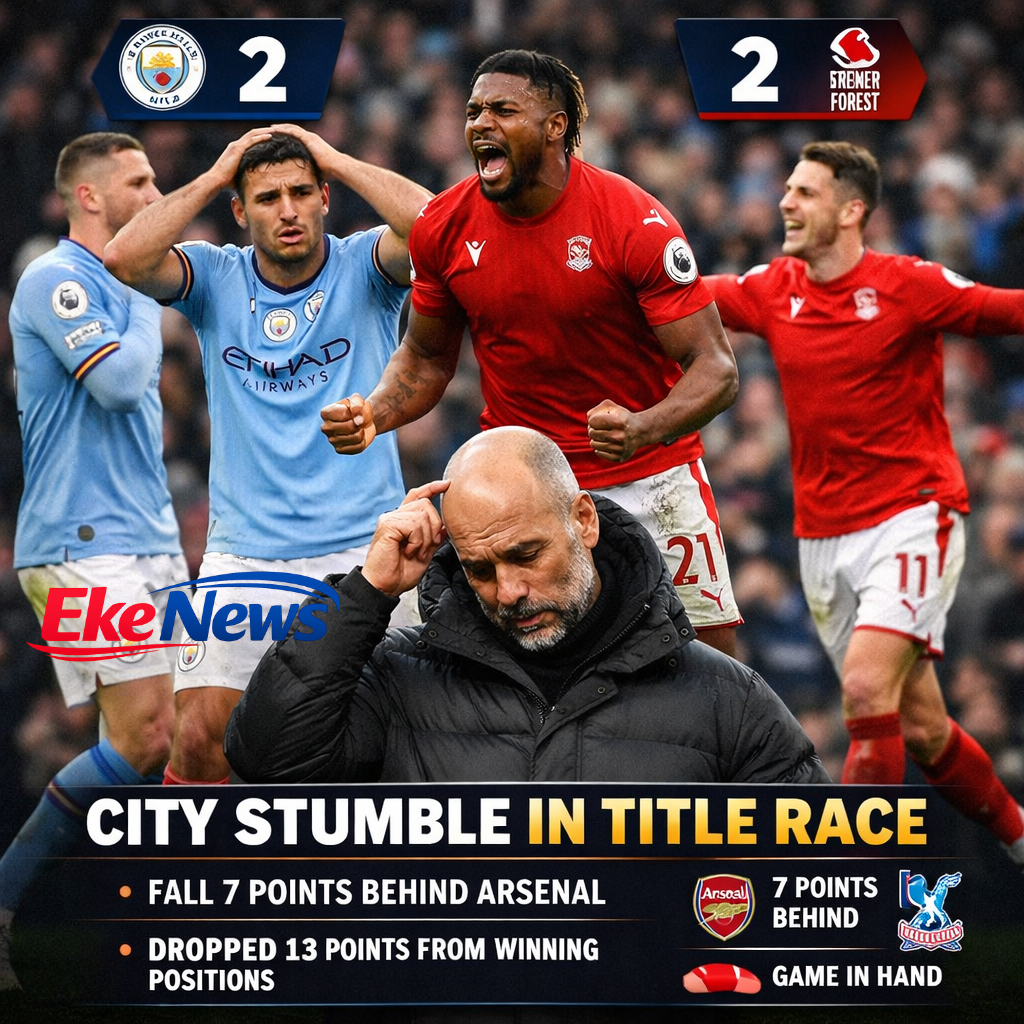 Manchester City Stumble Against Nottingham Forest as Premier League