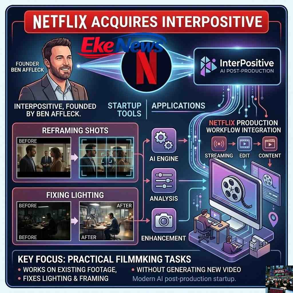 Netflix Acquires AI Startup InterPositive