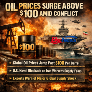 Oil Prices Surge Above $100 Amid Conflict